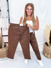 Judy Blue High Waist Mahogany Brown Aurora Weekender Jeans - Whiskey Skies - JUDY BLUE