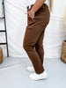 Judy Blue High Waist Mahogany Brown Aurora Weekender Jeans - Whiskey Skies - JUDY BLUE