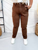 Judy Blue High Waist Mahogany Brown Aurora Weekender Jeans - Whiskey Skies - JUDY BLUE