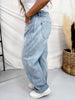 Judy Blue High - Waist Marlow Arc Leg Jeans - Whiskey Skies - JUDY BLUE
