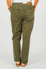 Judy Blue High Waist Midnight Forest Cuffed Aurora Jogger Jeans - Whiskey Skies - JUDY BLUE