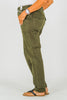 Judy Blue High Waist Midnight Forest Cuffed Aurora Jogger Jeans - Whiskey Skies - JUDY BLUE