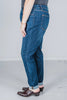 Judy Blue High Waist Pull On Double Cuff Slim Jeans - Whiskey Skies - JUDY BLUE