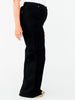 Judy Blue High Waist Retro Wide Leg Black Jeans - Whiskey Skies - JUDY BLUE