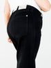 Judy Blue High Waist Retro Wide Leg Black Jeans - Whiskey Skies - JUDY BLUE