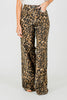 Judy Blue High - Waist Retro Wide Leg Leopard Print Jeans - Whiskey Skies - JUDY BLUE