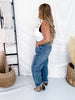Judy Blue High Waist Rigid Magic Arc Leg Jeans - Whiskey Skies - JUDY BLUE