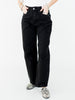Judy Blue High Waist Rigid Magic Barrel Black Denim Arc Trousers - Whiskey Skies - JUDY BLUE