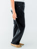 Judy Blue High Waist Rigid Magic Barrel Black Denim Arc Trousers - Whiskey Skies - JUDY BLUE