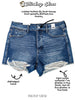 Judy Blue High Waist Rigid Magic Cutoff Shorts - Whiskey Skies - JUDY BLUE