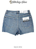 Judy Blue High - Waist Rigid Magic Denim Shorts W/ Studding Details - Whiskey Skies - JUDY BLUE