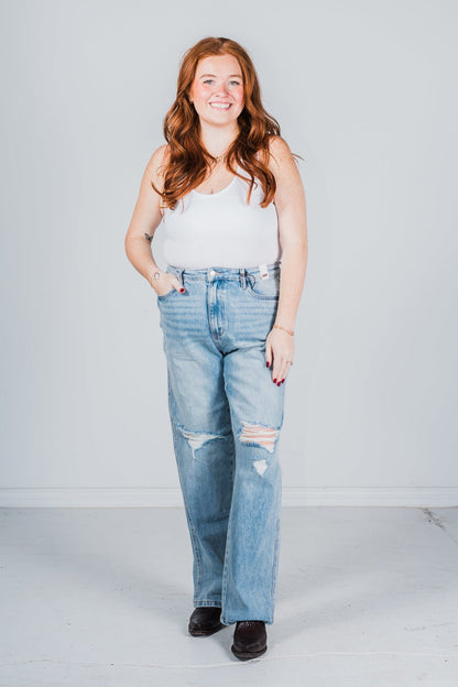 Judy Blue Aurora MR Destroy Skinny Jean