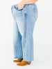 Judy Blue High - Waist Rigid Magic Twisted Side Seam Jeans - Whiskey Skies - JUDY BLUE
