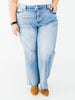 Judy Blue High - Waist Rigid Magic Twisted Side Seam Jeans - Whiskey Skies - JUDY BLUE