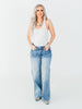 Judy Blue High - Waist Rigid Magic Twisted Side Seam Jeans - Whiskey Skies - JUDY BLUE