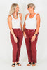 Judy Blue High Waist Sangria Cuffed Aurora Jogger Jeans - Whiskey Skies - JUDY BLUE
