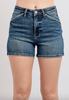 Judy Blue High Waist Shorts with Shield Back Pocket - Whiskey Skies - JUDY BLUE