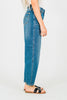 Judy Blue High Waist Soft Barrel Leg Jeans - Whiskey Skies - JUDY BLUE