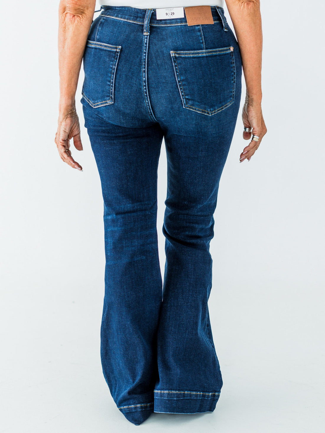 Judy Blue High Waist Trouser Flares - Whiskey Skies - JUDY BLUE