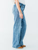 Judy Blue High Waist Trouser Wide Leg Jeans - Whiskey Skies - JUDY BLUE