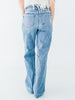 Judy Blue High Waist Trouser Wide Leg Jeans - Whiskey Skies - JUDY BLUE