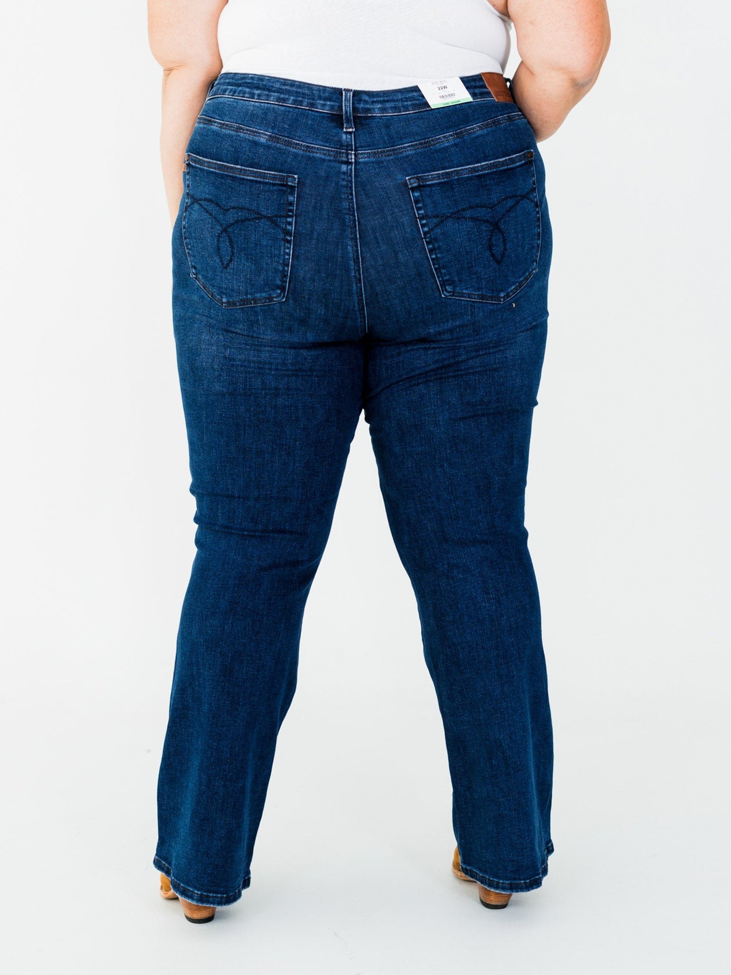 Judy Blue High - Waist Tummy Control Bootcut Jeans (Three Inseams) - Whiskey Skies - JUDY BLUE