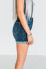Judy Blue High Waist Tummy Control Cool Denim Shorts - Whiskey Skies - JUDY BLUE