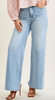 Judy Blue High Waist Tummy Control Light Wash Retro Wide Leg Jeans - Whiskey Skies - JUDY BLUE