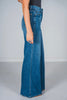 Judy Blue High Waist Tummy Control Retro Wide Leg Jeans - Whiskey Skies - JUDY BLUE