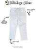 Judy Blue High Waist Tummy Control White Capris W/ Spade Pockets - Whiskey Skies - JUDY BLUE