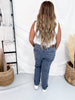 Judy Blue High Waist Vintage Indigo Aurora Weekender Jeans - Whiskey Skies - JUDY BLUE