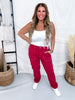 Judy Blue High Waist Vintage Red Aurora Weekender Jeans - Whiskey Skies - JUDY BLUE