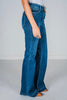 Judy Blue High Waist Wide Hem Flares - Whiskey Skies - JUDY BLUE