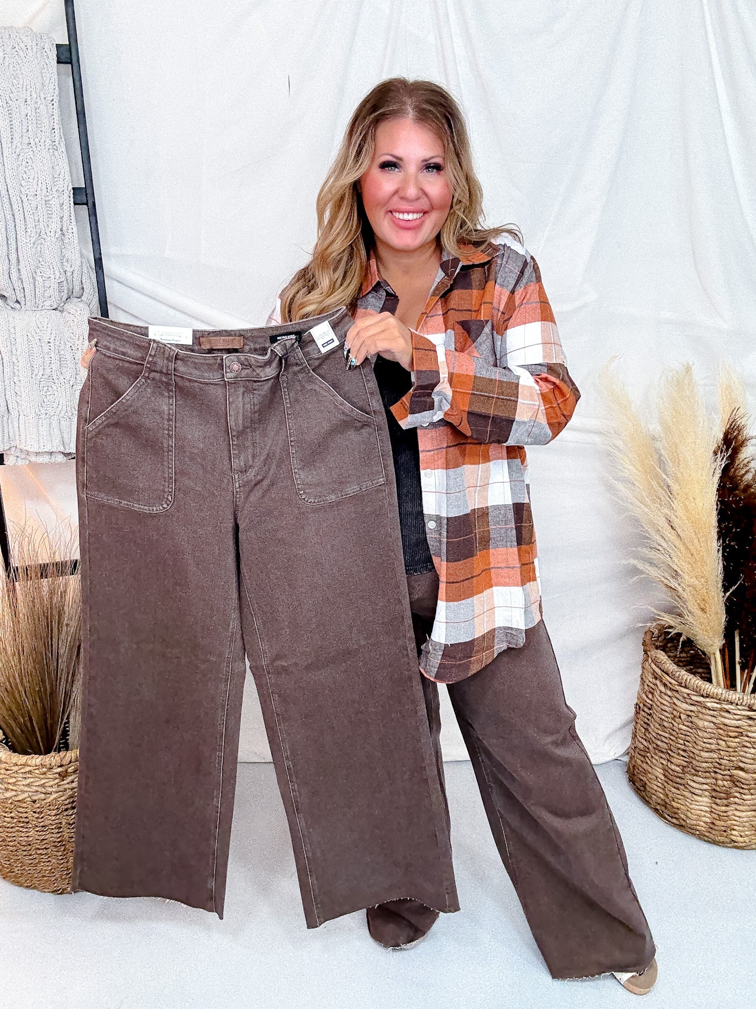 【MISCHIEF】 RHOMBUS SLOUCHY WASHED JEANS_ROSE BROWN W) Mischief Rhombus Slouchy Washed Jeans Rose Brown | eBay