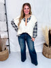 Judy Blue High - Waist Wide Leg Tummy Control Front Welt Pocket Jeans - Whiskey Skies - JUDY BLUE
