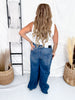 Judy Blue High Waist Wilhelmina Baggy Jeans - Whiskey Skies - JUDY BLUE