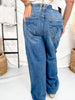 Judy Blue High Waist Wilhelmina Baggy Jeans - Whiskey Skies - JUDY BLUE