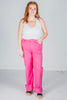 Judy Blue Hot Pink High Waist 90's Straight Jeans FINAL SALE - Whiskey Skies - JUDY BLUE