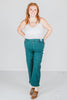 Judy Blue Jade Cropped Wide Leg Tummy Control Jeans FINAL SALE - Whiskey Skies - JUDY BLUE