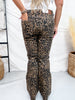 Judy Blue Leopard Print High Waist Bootcut Jeans - Whiskey Skies - JUDY BLUE
