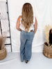 Judy Blue Liza Palazzo Ocean Fade Jeans - Whiskey Skies - JUDY BLUE