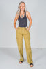 Judy Blue Matcha Garment Dyed Cargo Straight Jeans - Whiskey Skies - JUDY BLUE