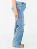Judy Blue Mid Rise Distressed 90's Straight Leg Jeans - Whiskey Skies - JUDY BLUE