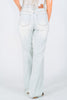 Judy Blue Mid - Rise & Fray Hem Bootcut Jeans - Whiskey Skies - JUDY BLUE