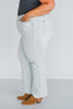 Judy Blue Mid - Rise & Fray Hem Bootcut Jeans - Whiskey Skies - JUDY BLUE