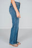 Judy Blue Mid - Rise Tummy Control Vintage Straight Leg Jeans - Whiskey Skies - JUDY BLUE