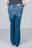 Judy Blue Sanded & Destroyed Bootcut Jeans - Whiskey Skies - JUDY BLUE