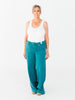 Judy Blue Teal Mid - Rise Utility Wide Leg Jeans - Whiskey Skies - JUDY BLUE