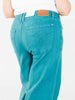 Judy Blue Teal Mid - Rise Utility Wide Leg Jeans - Whiskey Skies - JUDY BLUE