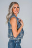 Judy Blue Vintage Plaid Vest FINAL SALE - Whiskey Skies - JUDY BLUE